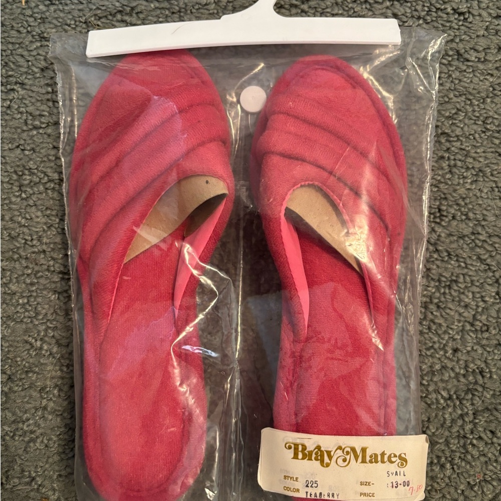 Baby Mates Red Slippers